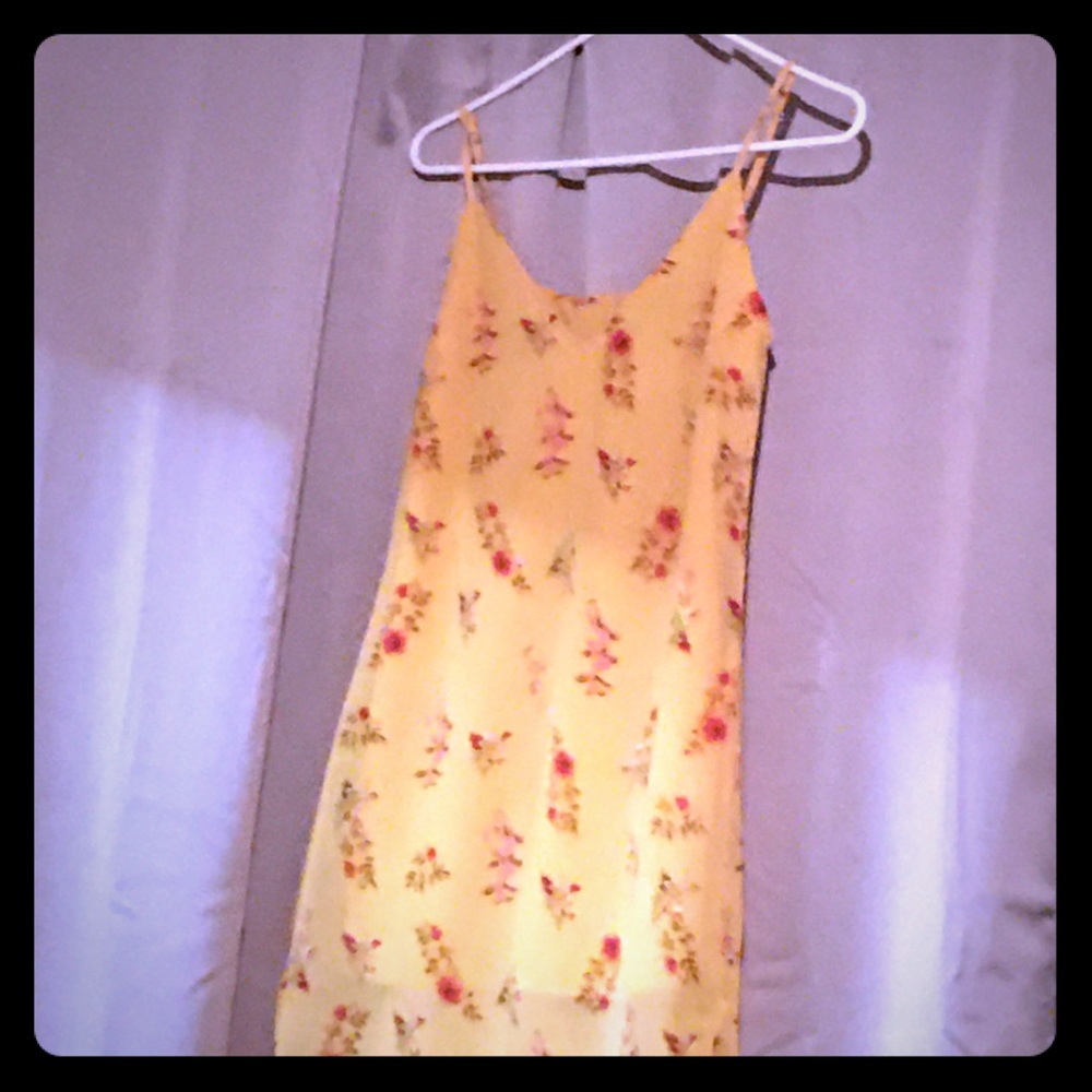 Gold blossom Dakotah maxi dress by Walter Baker